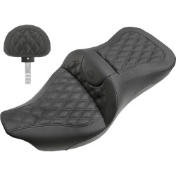 Διθέσιο Κάθισμα Road Sofa LS εμπρός/πίσω LeatherSaddleGel μαύρο SADDLEMEN 808-07B-184BR Διθέσιο Κάθισμα Road Sofa LS εμπρός/πίσω LeatherSaddleGel μαύρο SADDLEMEN 808-07B-184BR