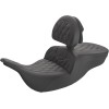 Σέλα ROADSOFA LS με πλάτη SADDLEMEN 897-07-182BR