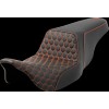 Σέλα step up HC πορτοκαλί ραφή SADDLEMEN 808-07B-17703