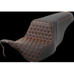 Σέλα step up HC πορτοκαλί ραφή SADDLEMEN 808-07B-17703 Σέλα step up HC πορτοκαλί ραφή SADDLEMEN 808-07B-17703