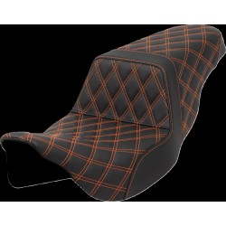 Σκαλοπάτι σέλα - lattice stitch - πορτοκαλί ραφή SADDLEMEN 808-07B-17503 Σκαλοπάτι σέλα - lattice stitch - πορτοκαλί ραφή SADDLEMEN 808-07B-17503