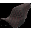 Σκαλοπάτι σέλα - Lattice Stitch - κόκκινη ραφή SADDLEMEN 808-07B-17504 thumb