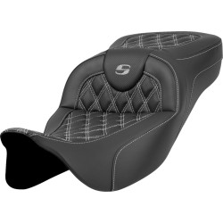 Σέλα Roadsofa - Lattice Stitch - Silver Stitch - Extended Reach SADDLEMEN 808-07B-18405 Σέλα Roadsofa - Lattice Stitch - Silver Stitch - Extended Reach SADDLEMEN 808-07B-18405