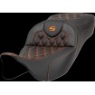 Σέλα Roadsofa - Lattice Stitch - Πορτοκαλί Ραφή - Extended Reach SADDLEMEN 808-07B-18403 thumb