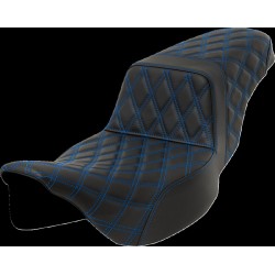 Κάθισμα Step-Up - Lattice Stitch - μπλε ραφή - εκτεταμένη εμβέλεια SADDLEMEN 808-07E-17501