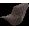 Σέλα step-up - lattice stitch - κόκκινη ραφή - extended reach SADDLEMEN 808-07E-17504