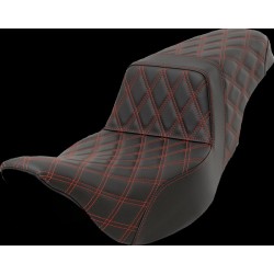 Σέλα step-up - lattice stitch - κόκκινη ραφή - extended reach SADDLEMEN 808-07E-17504 Σέλα step-up - lattice stitch - κόκκινη ραφή - extended reach SADDLEMEN 808-07E-17504