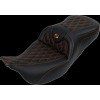 Σέλα roadsofa ls με πορτοκαλί ραφή SADDLEMEN 808-07B-182B3