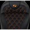 Σέλα roadsofa ls με πορτοκαλί ραφή SADDLEMEN 808-07B-182B3 thumb