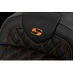 Σέλα roadsofa ls με πορτοκαλί ραφή SADDLEMEN 808-07B-182B3 thumb