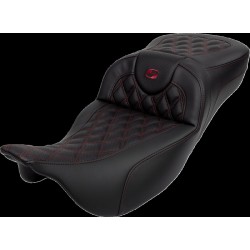 Σέλα ROADSOFA LS EXT RCH με μπορντό ραφή SADDLEMEN 808-07B-184B8