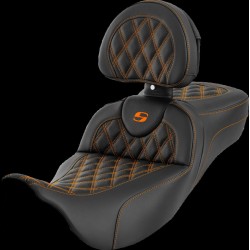 Σέλα ROADSOFA LS EXT RCH με πορτοκαλί ραφή SADDLEMEN 808-07B-184B3 Σέλα ROADSOFA LS EXT RCH με πορτοκαλί ραφή SADDLEMEN 808-07B-184B3