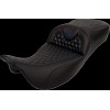 Σέλα RoadSofa - Honeycomb - μπλε ραφή - χωρίς πλάτη SADDLEMEN 808-07B-19001