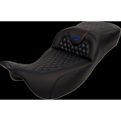 Σέλα RoadSofa - Honeycomb - μπλε ραφή - χωρίς πλάτη SADDLEMEN 808-07B-19001 Σέλα RoadSofa - Honeycomb - μπλε ραφή - χωρίς πλάτη SADDLEMEN 808-07B-19001