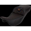 Σέλα RoadSofa - Honeycomb - πορτοκαλί ραφή - χωρίς πλάτη SADDLEMEN 808-07B-19003 Σέλα RoadSofa - Honeycomb - πορτοκαλί ραφή - χωρίς πλάτη SADDLEMEN 808-07B-19003 thumb