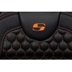 Σέλα RoadSofa - Honeycomb - πορτοκαλί ραφή - χωρίς πλάτη SADDLEMEN 808-07B-19003 Σέλα RoadSofa - Honeycomb - πορτοκαλί ραφή - χωρίς πλάτη SADDLEMEN 808-07B-19003 thumb