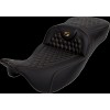 Σέλα RoadSofa - Honeycomb - χρυσή ραφή - χωρίς πλάτη SADDLEMEN 808-07B-19007