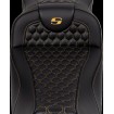 Σέλα RoadSofa - Honeycomb - χρυσή ραφή - χωρίς πλάτη SADDLEMEN 808-07B-19007 thumb