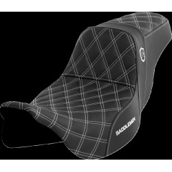 Κάθισμα Pro Series SDC Performance - χωρίς πλάτη - λευκή ραφή SADDLEMEN SC80807WHI