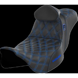 Κάθισμα Pro Series SDC Performance - με πλάτη - μπλε ραφή SADDLEMEN SC80807BLURT