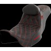 Σέλα Pro Series SDC Performance - με πλάτη - κόκκινη ραφή SADDLEMEN SC80807REDRT thumb