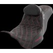 Κάθισμα Pro Series SDC Performance - με πλάτη - Wine Berry Stitch SADDLEMEN SC80807WINRT thumb