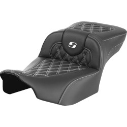 Κάθισμα RoadSofa - χωρίς πλάτη - lattice stitch - λευκή ραφή - extended SADDLEMEN 823-07-18406 Κάθισμα RoadSofa - χωρίς πλάτη - lattice stitch - λευκή ραφή - extended SADDLEMEN 823-07-18406