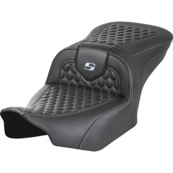 Κάθισμα RoadSofa - χωρίς πλάτη - honeycomb - ασημί ραφή SADDLEMEN 823-07-18905 Κάθισμα RoadSofa - χωρίς πλάτη - honeycomb - ασημί ραφή SADDLEMEN 823-07-18905