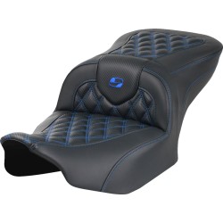Σέλα RoadSofa - χωρίς πλάτη - ανθρακί - μπλε ραφή SADDLEMEN 823-07-20601 Σέλα RoadSofa - χωρίς πλάτη - ανθρακί - μπλε ραφή SADDLEMEN 823-07-20601