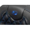 Σέλα RoadSofa - χωρίς πλάτη - ανθρακί - μπλε ραφή SADDLEMEN 823-07-20601 thumb