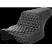 Σέλα Step-Up - μπροστινή Honeycomb - λευκές ραφές SADDLEMEN 823-07-17706 thumb