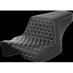 Σέλα Step-Up - μπροστινή Honeycomb - λευκές ραφές SADDLEMEN 823-07-17706