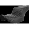Σέλα Step-Up - Extendeded Reach - μπροστινή Honeycomb - ασημί ραφή SADDLEMEN 823-07-17805