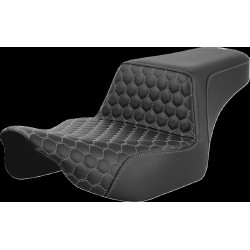 Σέλα Step-Up - Extendeded Reach - μπροστινή Honeycomb - ασημί ραφή SADDLEMEN 823-07-17805 Σέλα Step-Up - Extendeded Reach - μπροστινή Honeycomb - ασημί ραφή SADDLEMEN 823-07-17805