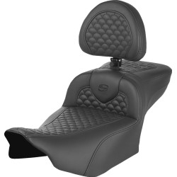 Σέλα roadsofa scallop extended reach με πλάτη για τον οδηγό SADDLEMEN 823-07-209B0 Σέλα roadsofa scallop extended reach με πλάτη για τον οδηγό SADDLEMEN 823-07-209B0