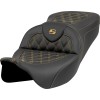Σέλα Roadsofa - Lattice Stitch - Χρυσή Ραφή - χωρίς πλάτη SADDLEMEN 808-07B-18207