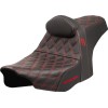 Κάθισμα SDC performance grip με κόκκινες ραφές SADDLEMEN SC82307DB4