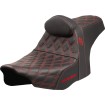 Κάθισμα SDC performance grip με κόκκινες ραφές SADDLEMEN SC82307DB4 thumb