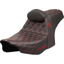 Κάθισμα SDC performance grip με κόκκινες ραφές SADDLEMEN SC82307DB4 Κάθισμα SDC performance grip με κόκκινες ραφές SADDLEMEN SC82307DB4