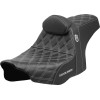 Κάθισμα SDC performance grip με ασημί ραφή SADDLEMEN SC82307DB5