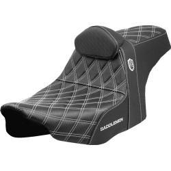 Κάθισμα SDC performance grip με λευκή ραφή B/R SADDLEMEN SC82307DB6