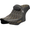 Κάθισμα SDC performance grip με b/r χρυσή ραφή SADDLEMEN SC82307DB7