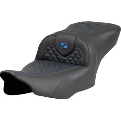 Κάθισμα Roadsofa - Dragon Scale Stitch - μπλε ραφή - χωρίς πλάτη SADDLEMEN 823-07-20801 Κάθισμα Roadsofa - Dragon Scale Stitch - μπλε ραφή - χωρίς πλάτη SADDLEMEN 823-07-20801