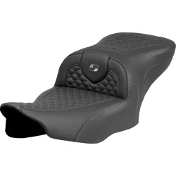 Σέλα Roadsofa - Dragon Scale Stitch - σκούρα γκρι ραφή - χωρίς πλάτη SADDLEMEN 823-07-20802 Σέλα Roadsofa - Dragon Scale Stitch - σκούρα γκρι ραφή - χωρίς πλάτη SADDLEMEN 823-07-20802