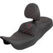Κάθισμα RoadSofa Tri Gripper - τυπική εμβέλεια - κόκκινη ραφή - χωρίς υποστήριξη πλάτης SADDLEMEN 808-07B-210B4 Κάθισμα RoadSofa Tri Gripper - τυπική εμβέλεια - κόκκινη ραφή - χωρίς υποστήριξη πλάτης SADDLEMEN 808-07B-210B4 thumb
