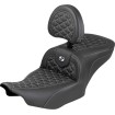 Σέλα Roadsofa - με πλάτη - ασημί ραφή SADDLEMEN 823-07-210B5 Σέλα Roadsofa - με πλάτη - ασημί ραφή SADDLEMEN 823-07-210B5 thumb