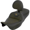 Κάθισμα Roadsofa - Dragon Scale Stitch - χρυσή ραφή - με πλάτη SADDLEMEN 808-07B-208B7 Κάθισμα Roadsofa - Dragon Scale Stitch - χρυσή ραφή - με πλάτη SADDLEMEN 808-07B-208B7 thumb