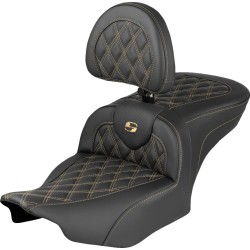 Κάθισμα ROADSOFA LS ER DB GLD STITCH SADDLEMEN 823-07-184B7 Κάθισμα ROADSOFA LS ER DB GLD STITCH SADDLEMEN 823-07-184B7