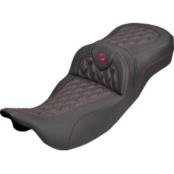 Σέλα ROADSOFA CF LS ER με κόκκινες ραφές SADDLEMEN 808-07B-20704 Σέλα ROADSOFA CF LS ER με κόκκινες ραφές SADDLEMEN 808-07B-20704