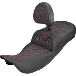 Σέλα ROADSOFA CF LS ER DB με κόκκινες ραφές SADDLEMEN 808-07B-207B4 Σέλα ROADSOFA CF LS ER DB με κόκκινες ραφές SADDLEMEN 808-07B-207B4